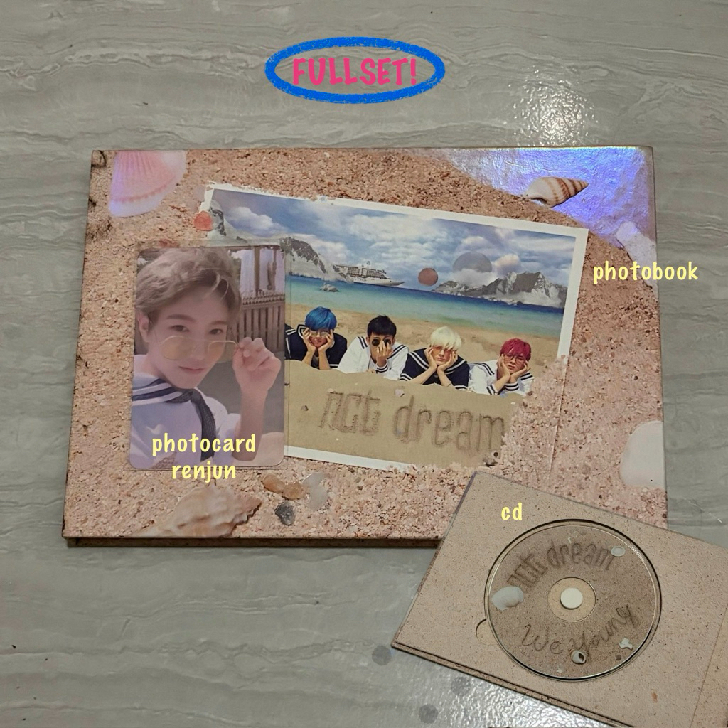 Want To Sell Album NCT DREAM We Young PC Renjun FULLSET (Cek Deskripsi)