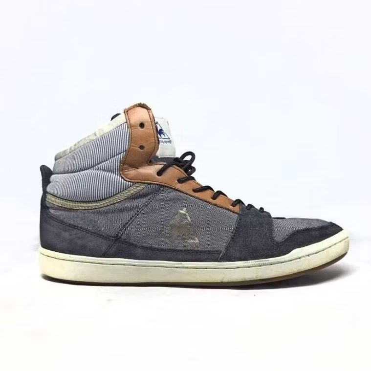 Size 42 | Le Coq Sportif Sepatu Kasual Basket Harian Pria Unik