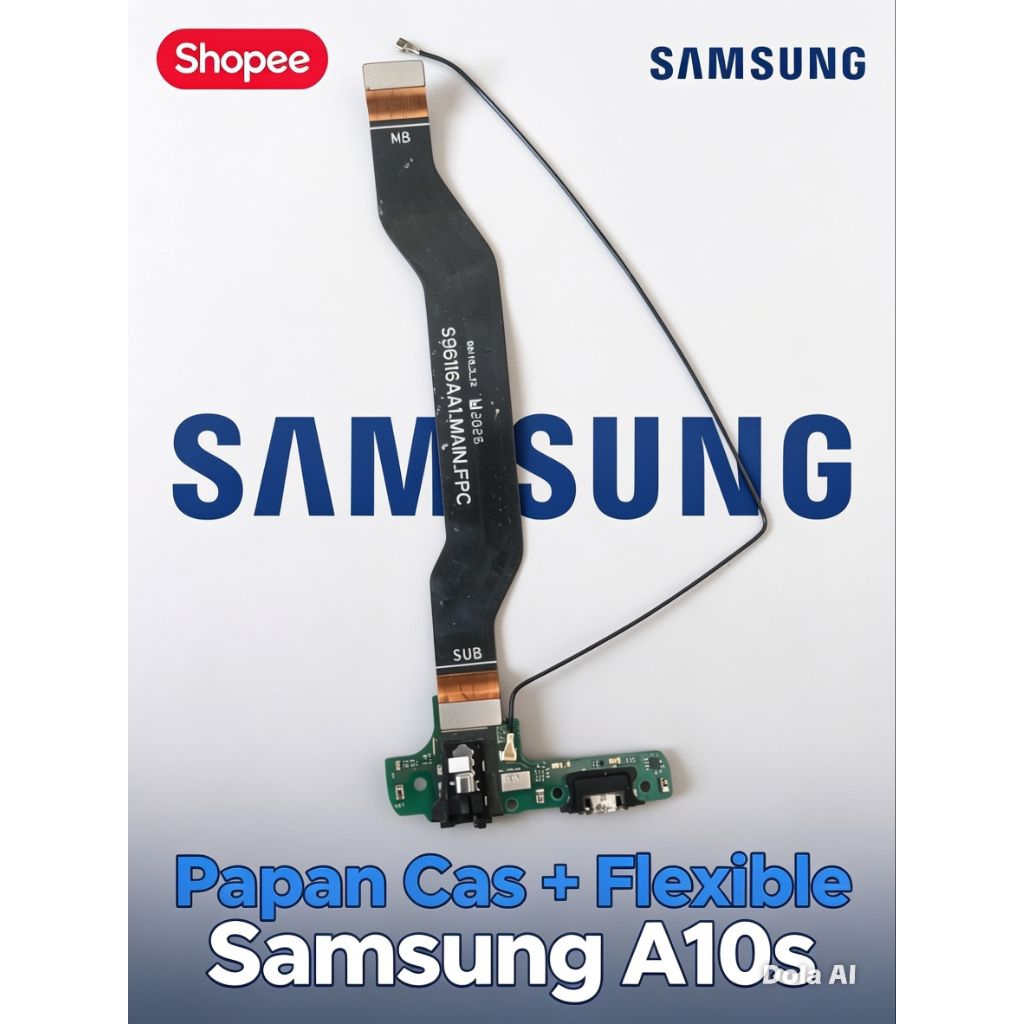 papan cas+flexibel samsung a10s ori