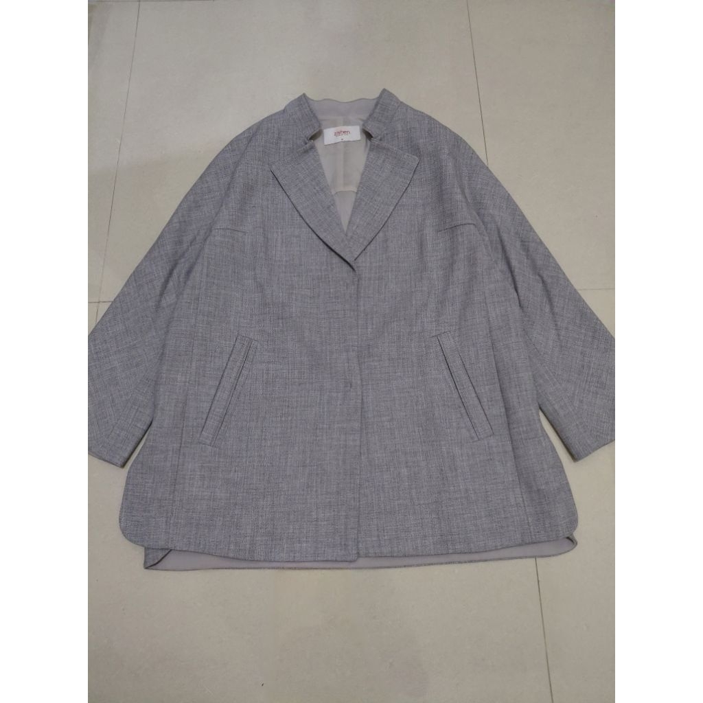 Preloved Zishen Blazer Grey