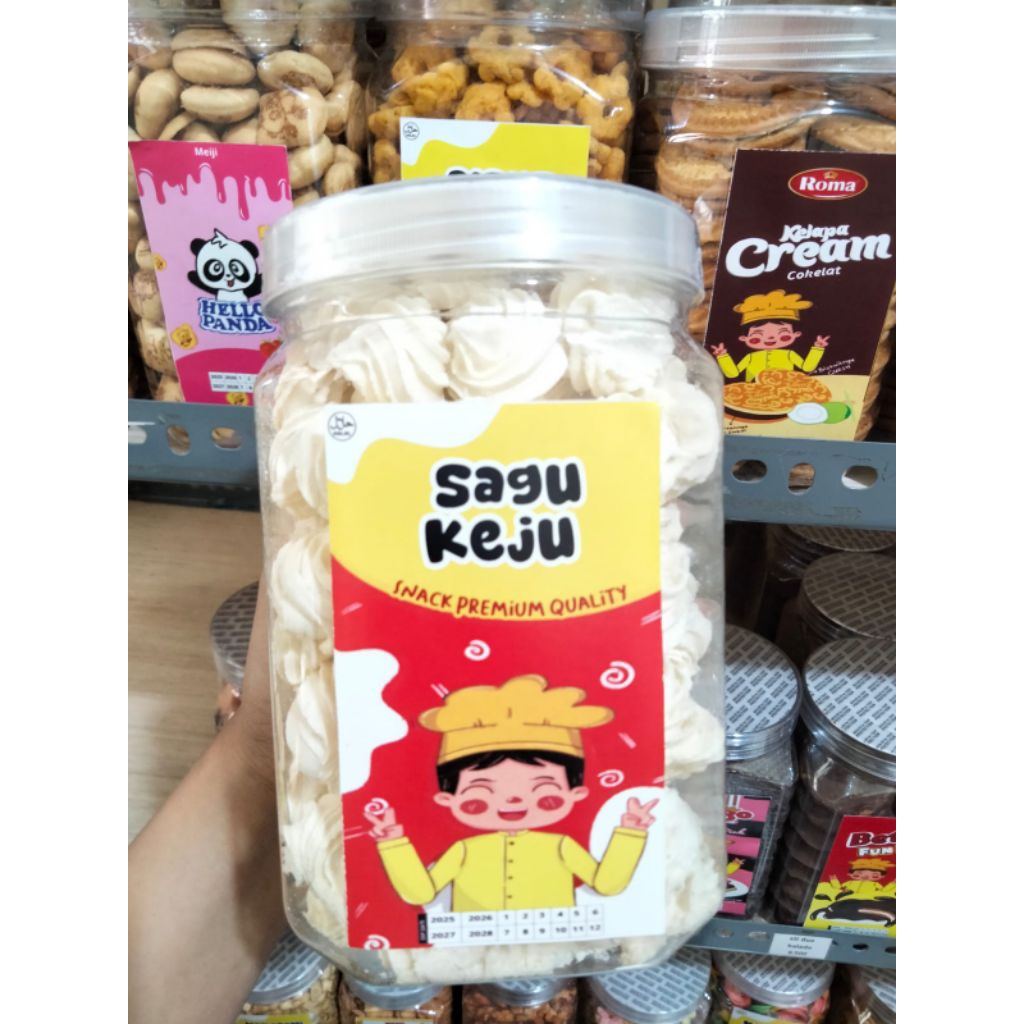 snack sagu mini keju