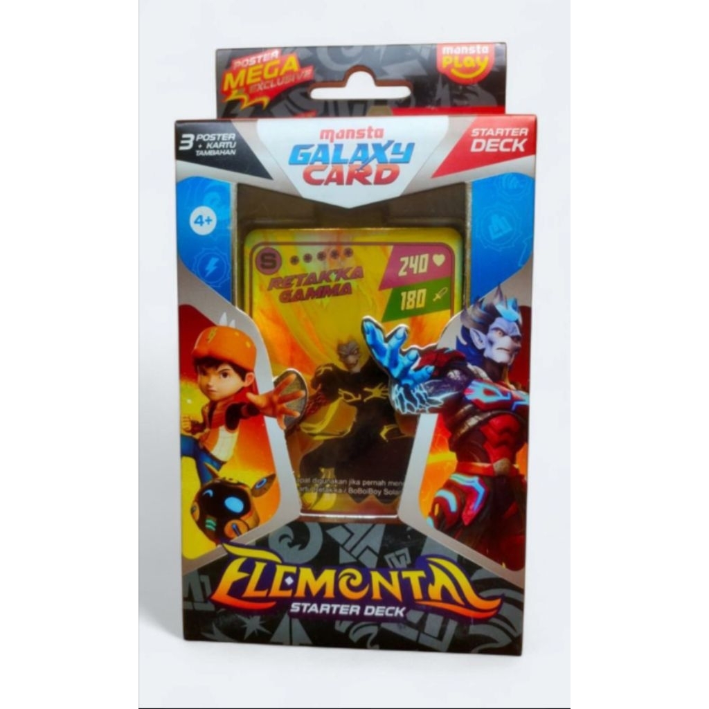 starter deck elemental BoBoiBoy