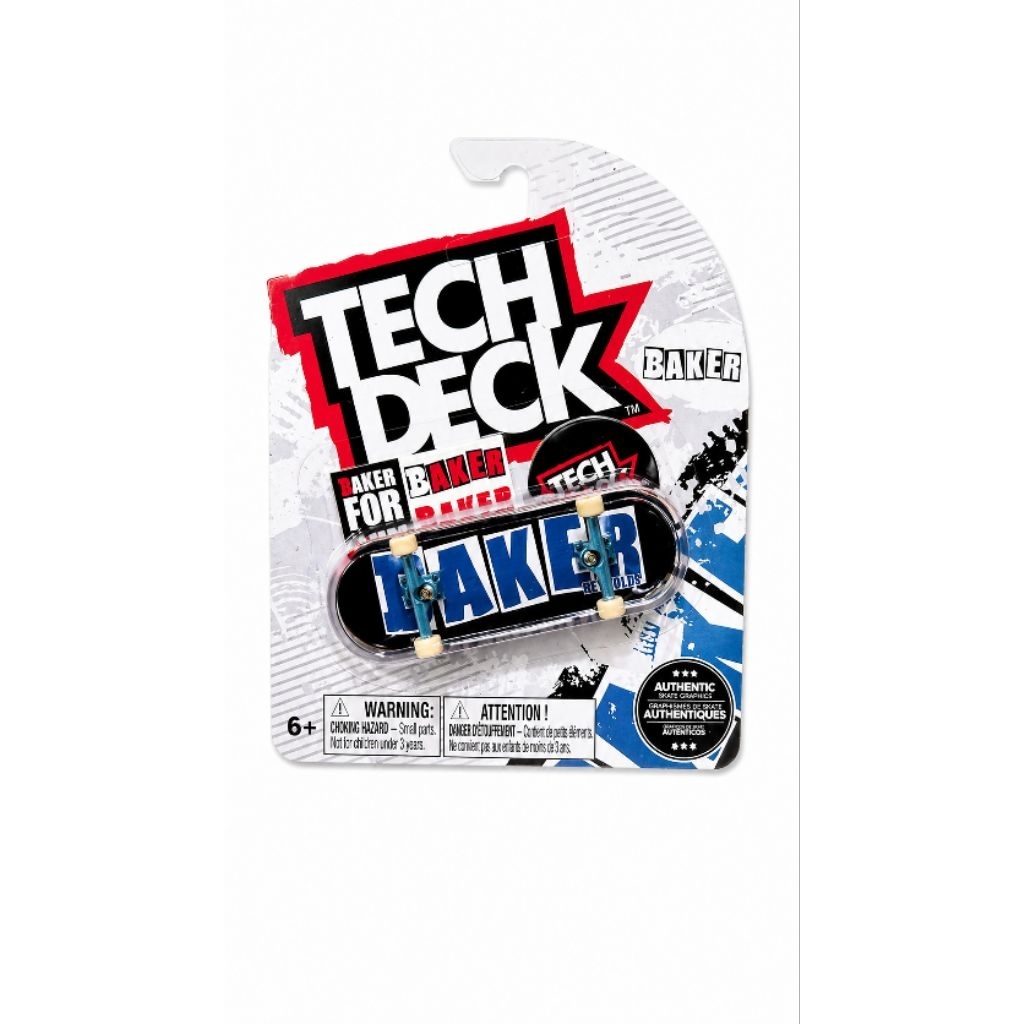 TECH DECK "BAKER" REYNOLDS / Mainan Finger board/ Skateboard