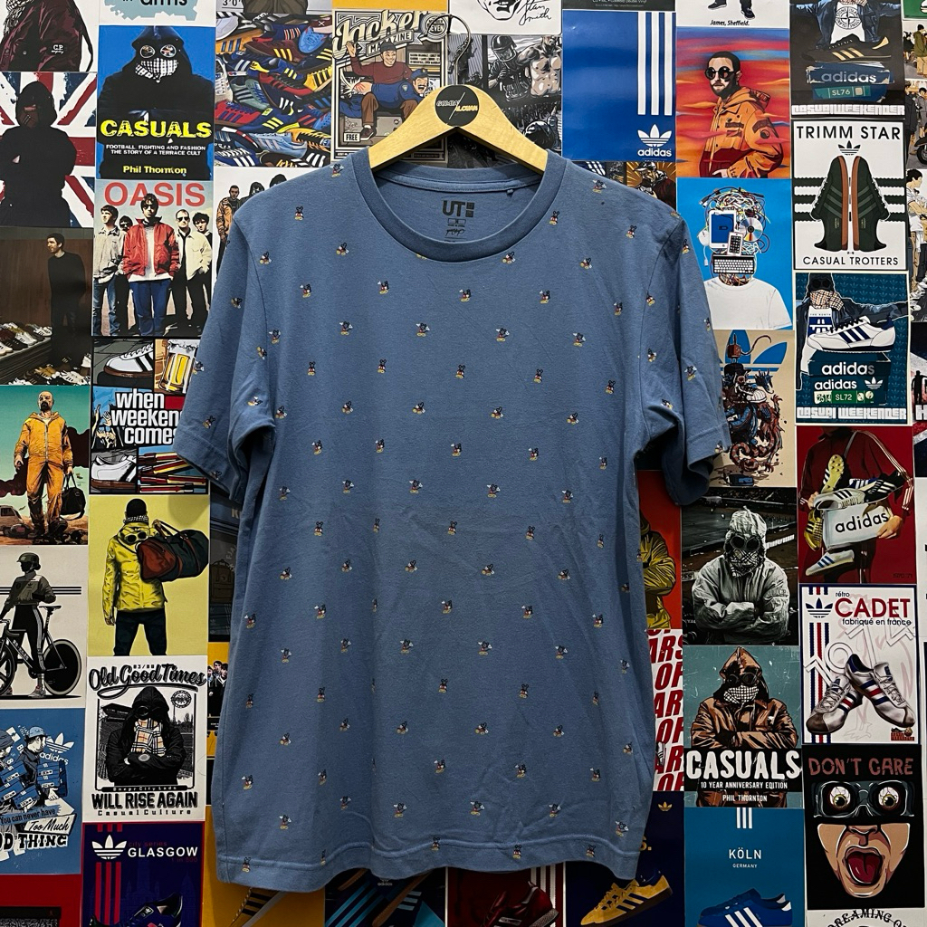 T-Shirt / Kaos Oblong / Vintage / Second / UNI x DISNEY