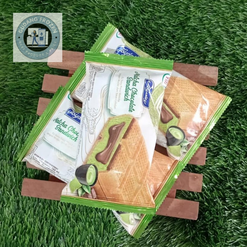 Joyday Es Krim Matcha Coklat Sandwich