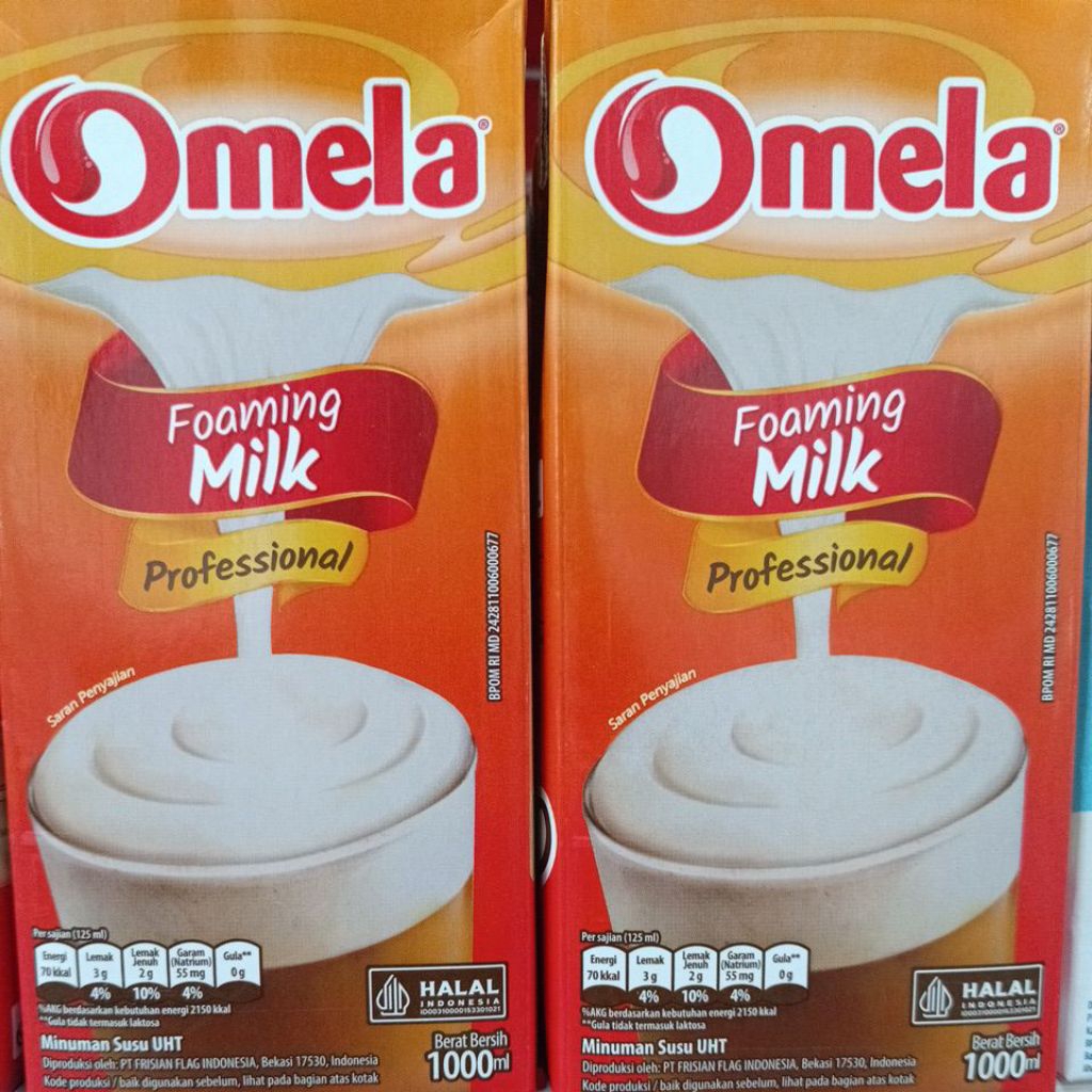 FOAMING MILK OMELA 1L UHT