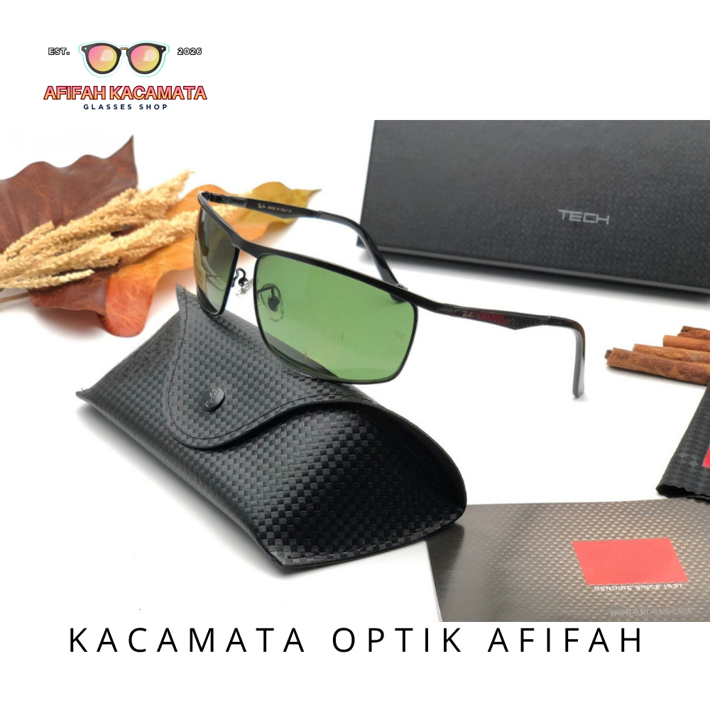 KACAMATA HITAM RB 3462 ANTI UV LENSA KACA ASLI DESAIN STYLISH COCOK UNTUK SEGALA AKTIVITAS