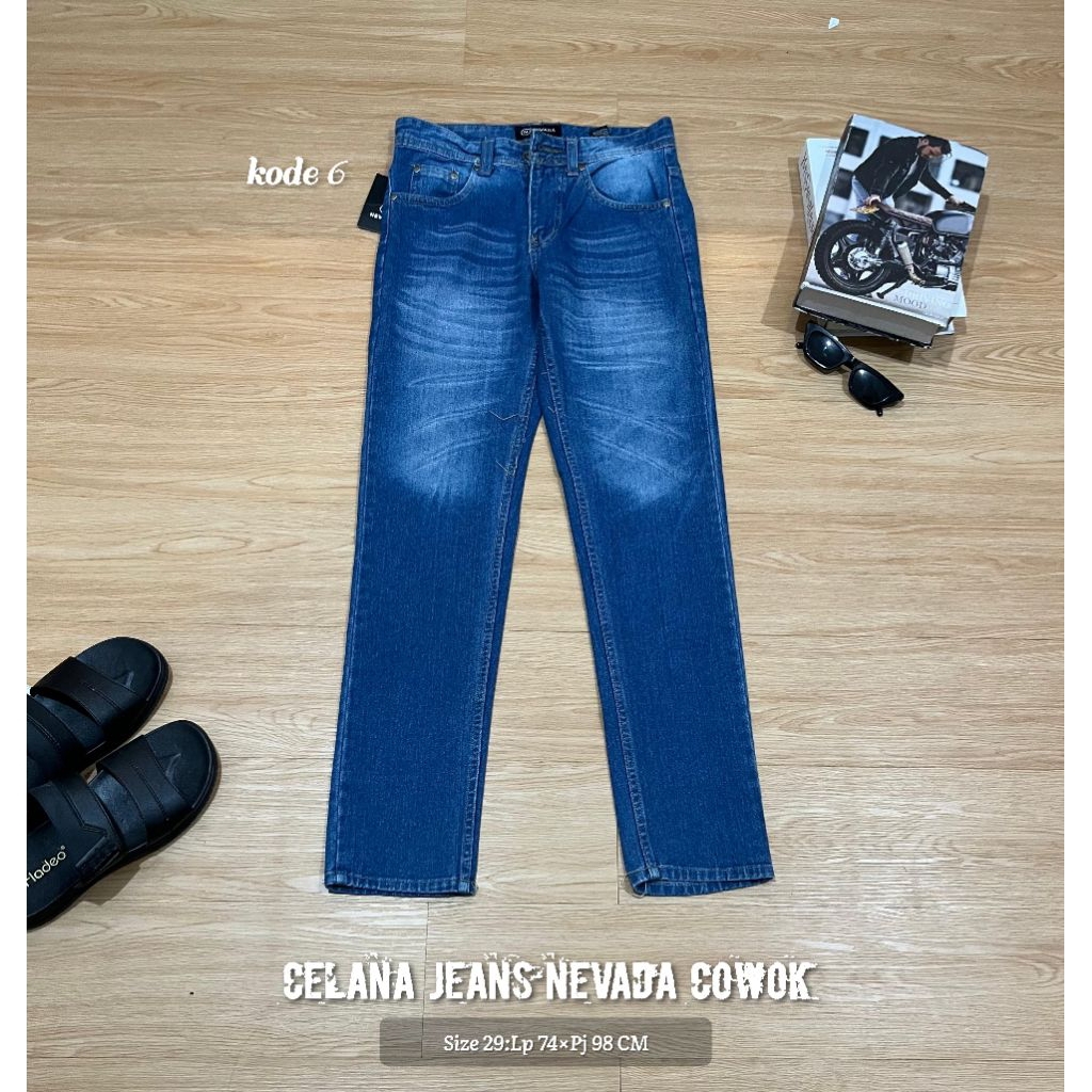 Celana Jeans Giordano, Freeride,Dan Nevada