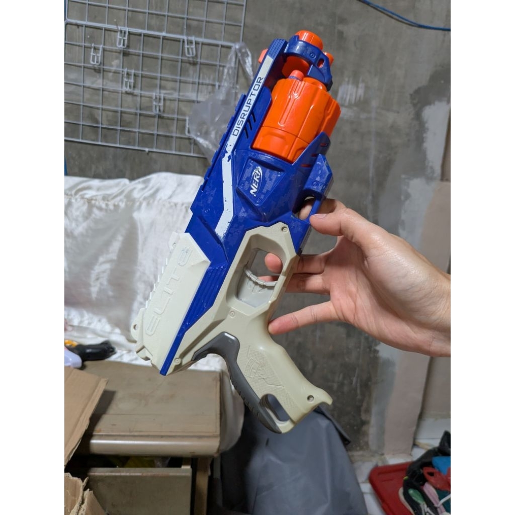 Nerf Elite DISRUPTOR Berfungsi Normal Tembakan Peluru Busa