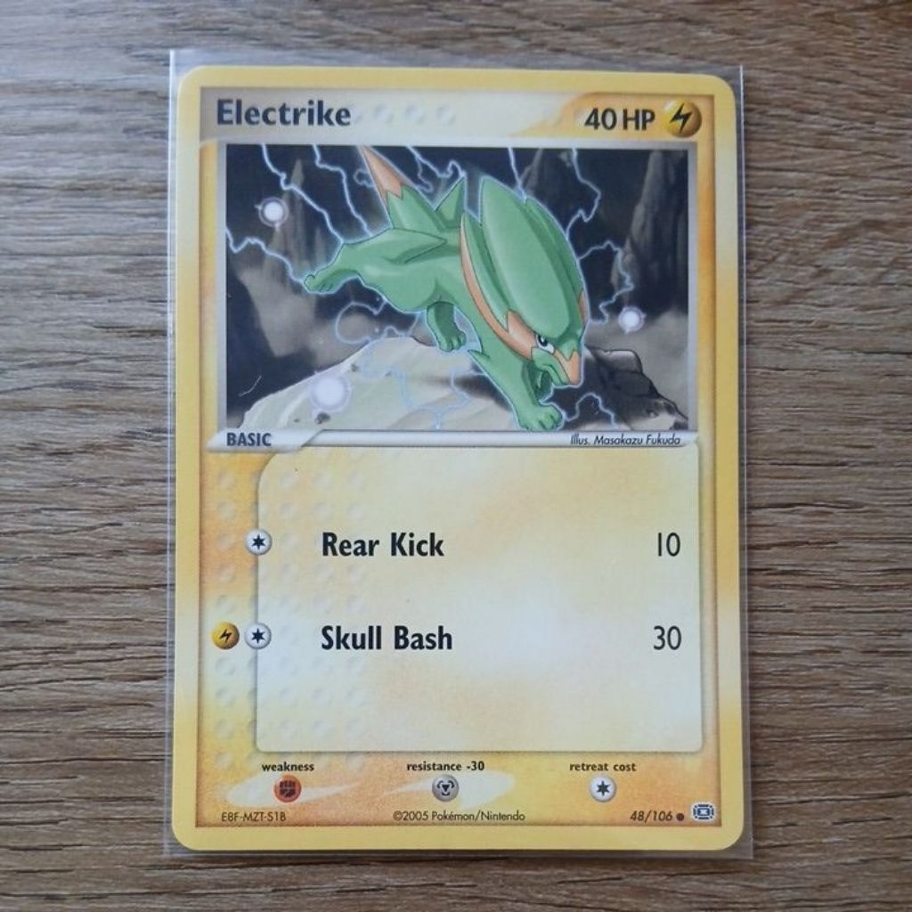 POKEMON ELECTRIKE 48 EMERALD NON FOIL SINGLES