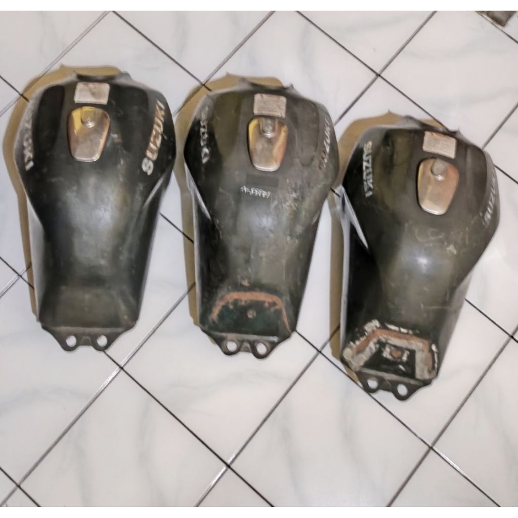 tangki thunder 125 original pembawaan motor