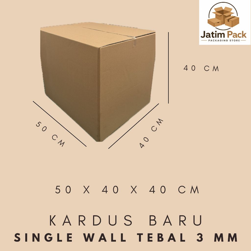 Kardus 50x40x40 Cm Kardus baru murah dan tebal