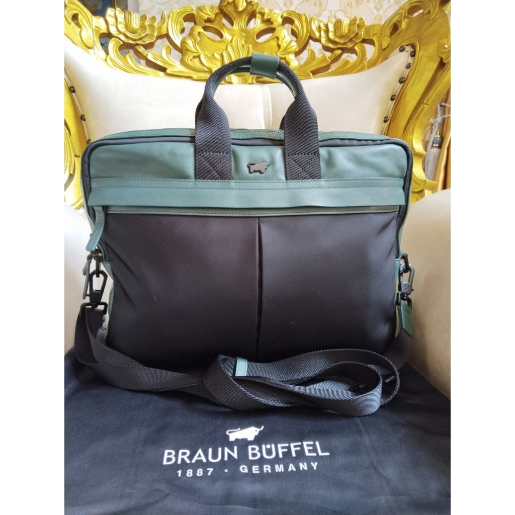 Tas BRAUN BUFFEL bekas pemakaian, second seken preloved