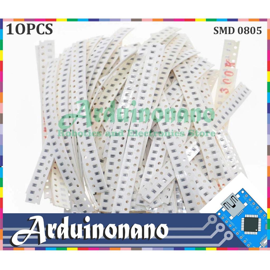 10pcs Resistor SMD 0805 33 kilo k 33k  Ohm Toleransi 1% tolerance