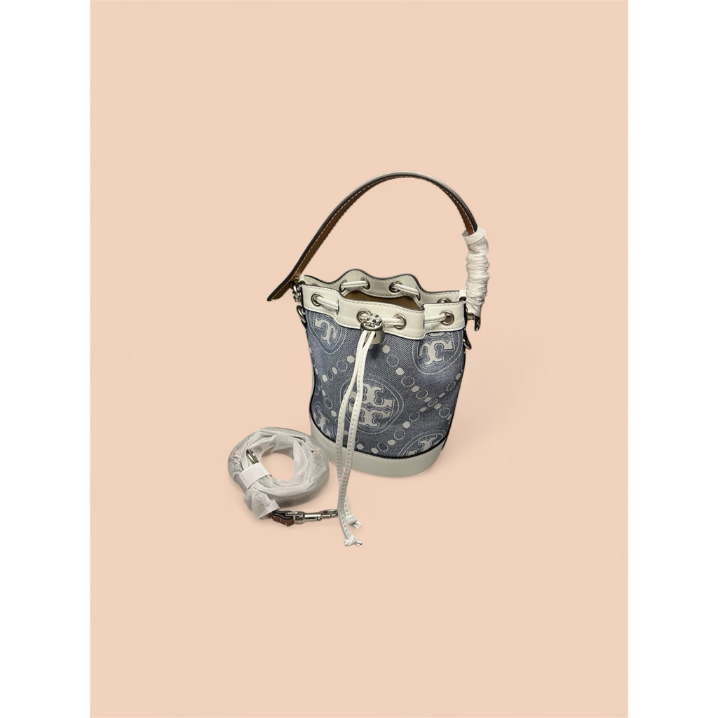 tb monogram bucket bag