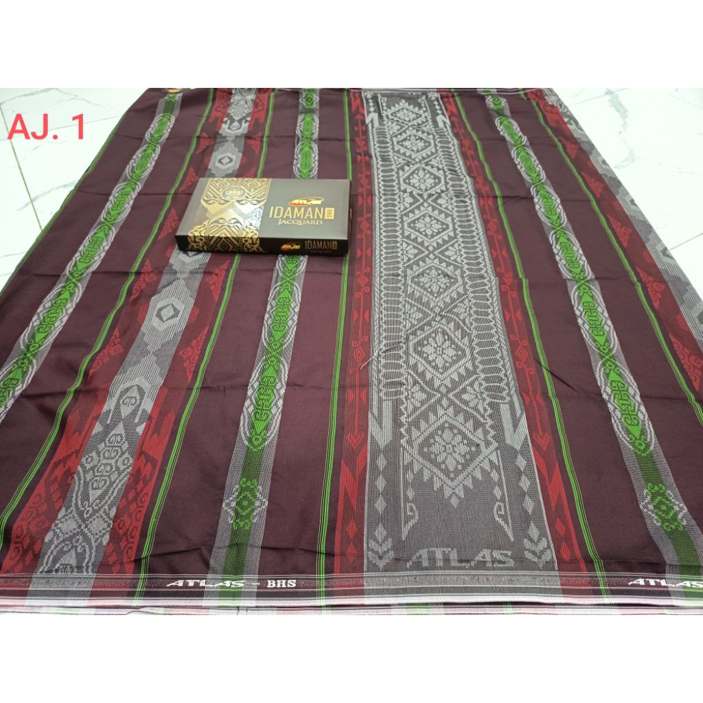 *Atlas Idaman Jaguar BHS**Songket Jaguar**Bahan Rayon Halus**Kwalitas Gold*