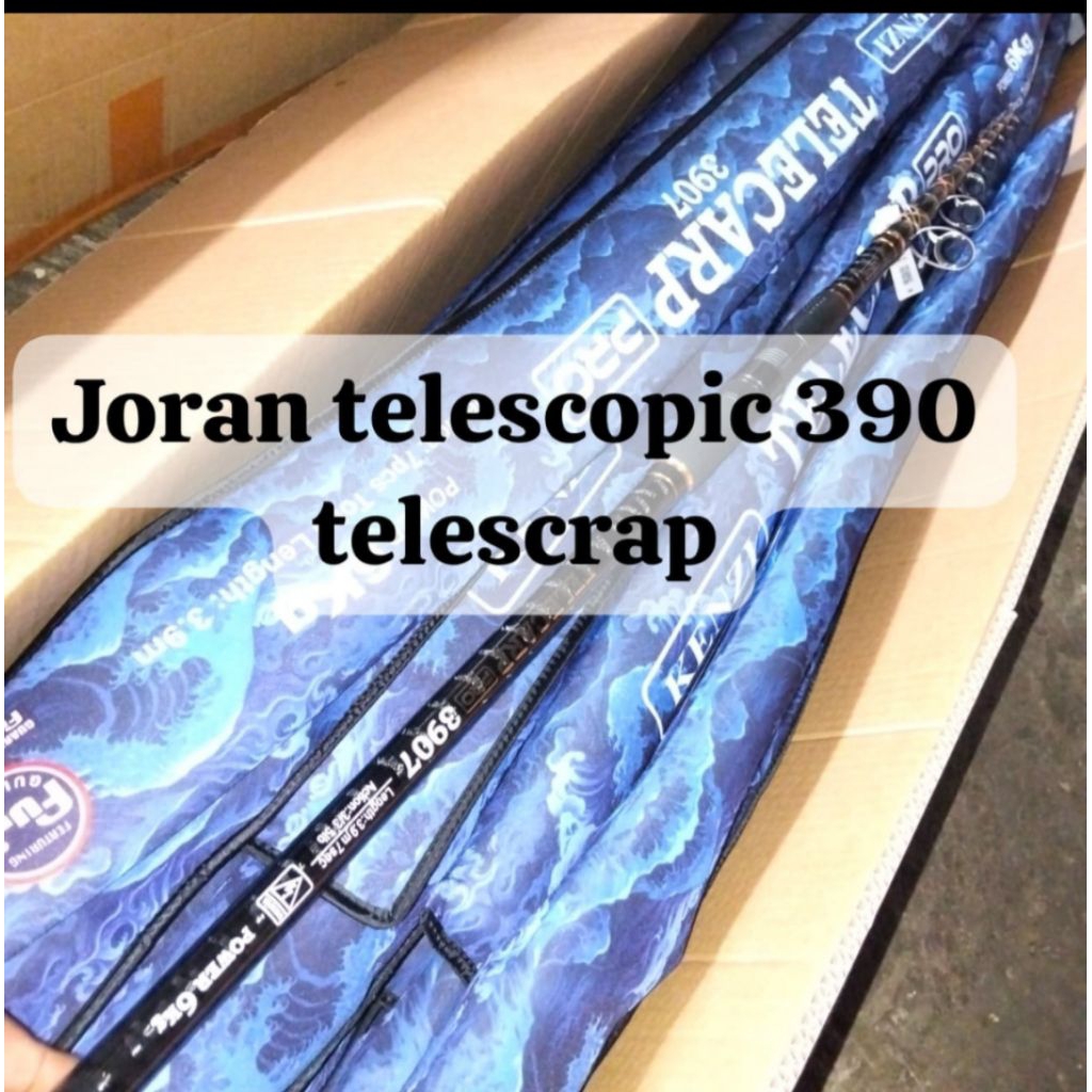 joran pasiran kenzi telecarp ring fuji panjang 390