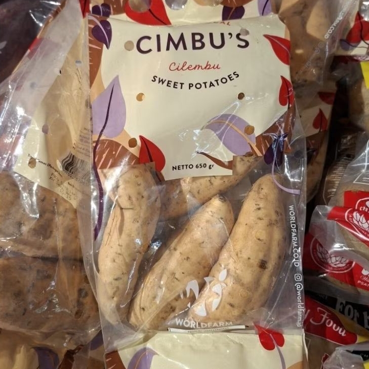 Ubi Cilembu | ubi Cilembu mentah / pack 1kg