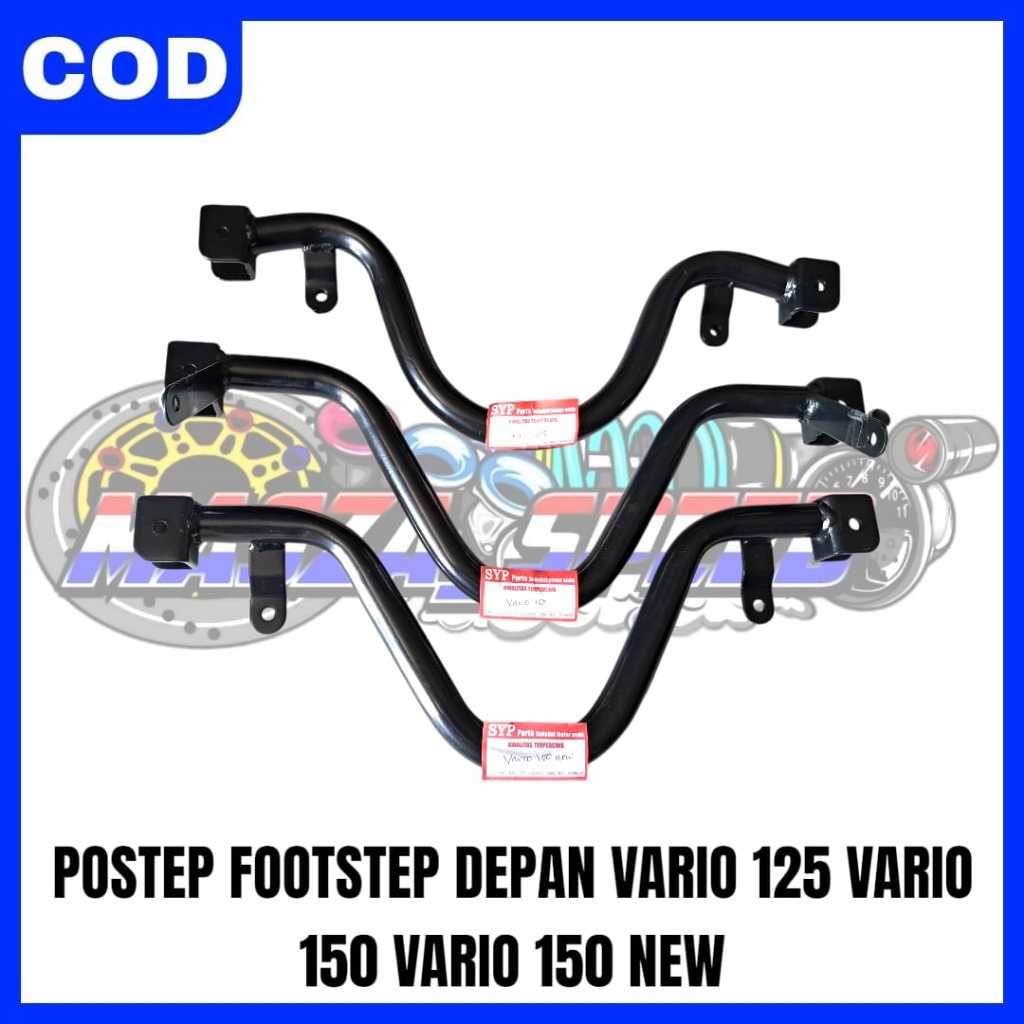 POSTEP BARSTEP FOOTSTEP PINJAKAN KAKI DEPAN VARIO 125 VARIO 150 VARIO 150 NEW Motorcycle
