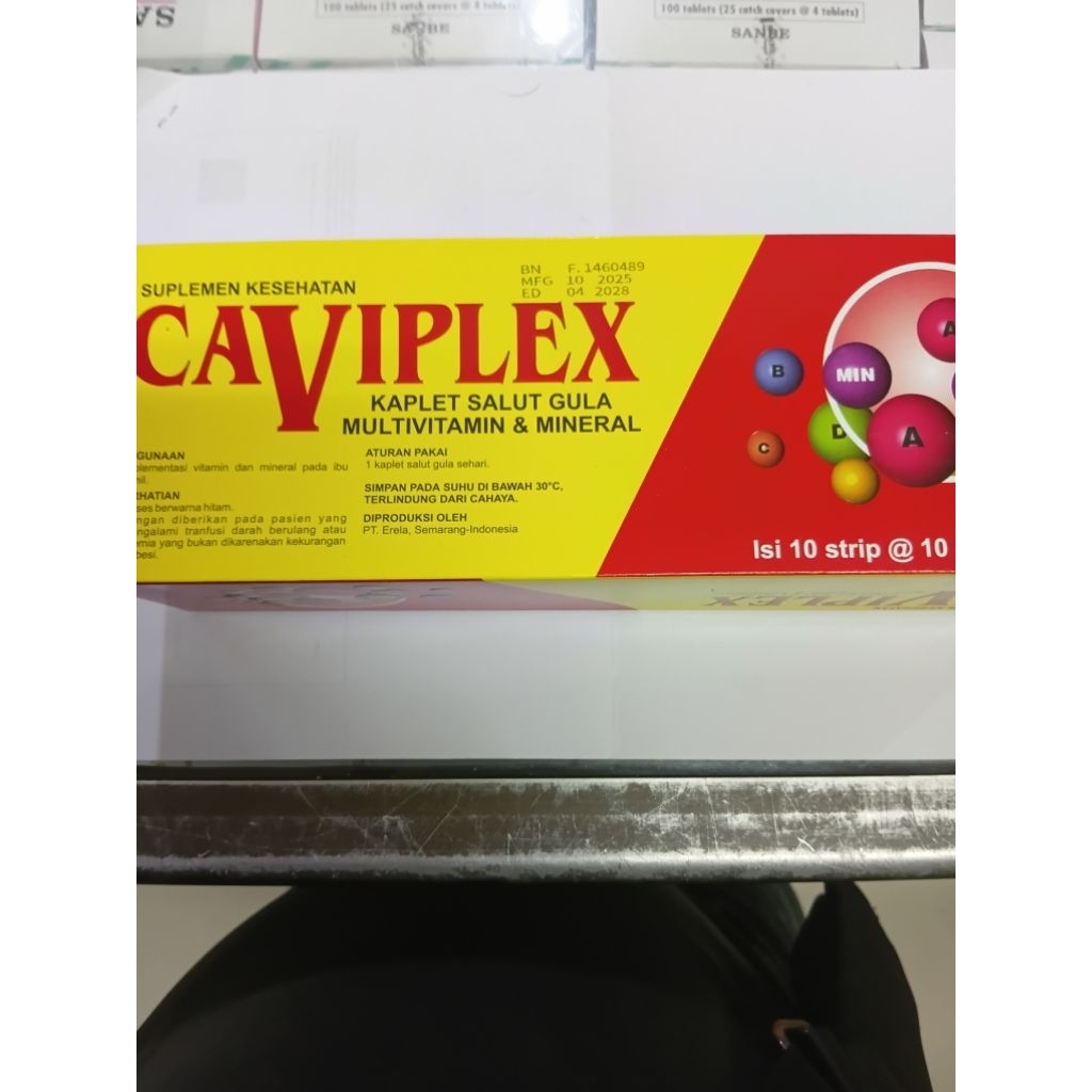 vitamin caviplex perbox isi 100 tablet