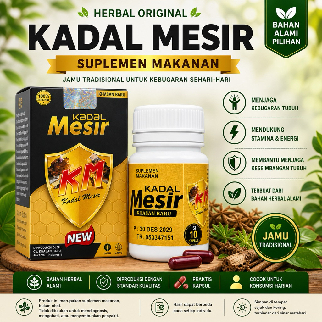 Kadal Mesir Original Capsule | Suplemen Kesehatan Tubuh & Aktivitas Harian