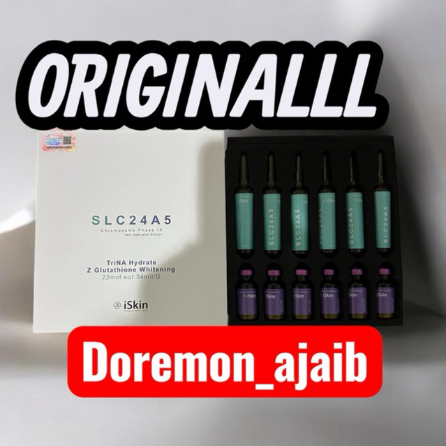 SLC24A5 || ISKIN || Mencerahkan kulit 1000% ORIGINAL PRODUC