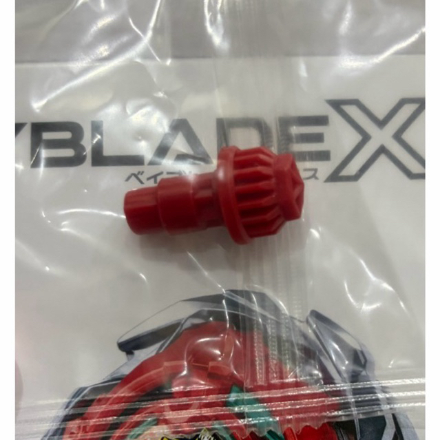 Beyblade X Bit Hexa Red New Colour ( META ) New sealed original Takara Tomy,tanpa blade dan ratchet