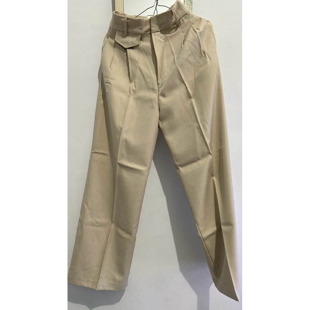 YEONA - ORO PANTS (BEIGE)