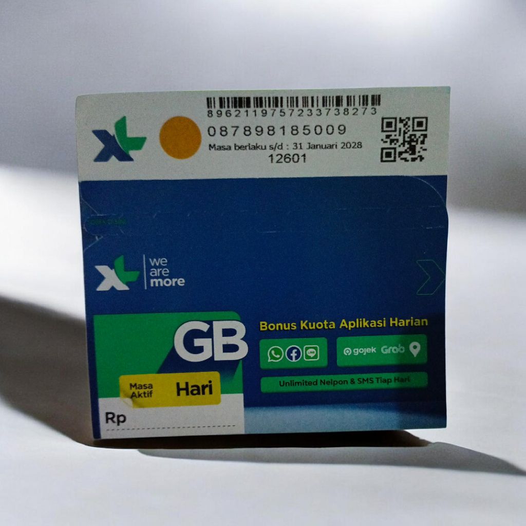 nomor cantik XL 878 9 818 5009 isi kuota 3gb jaringan 5G