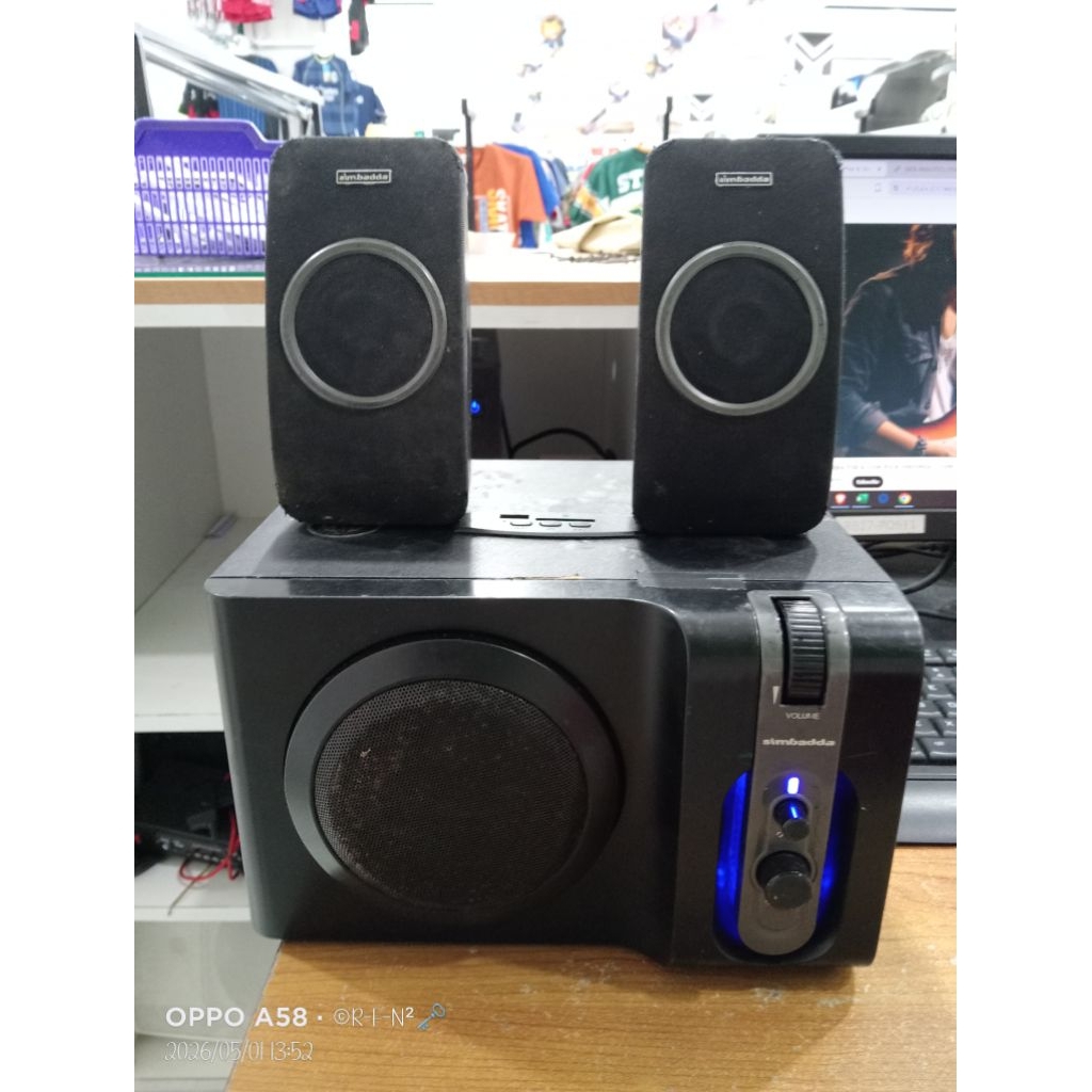 Speaker aktif subwoofer 2.1 Simbadda CST-1600-N