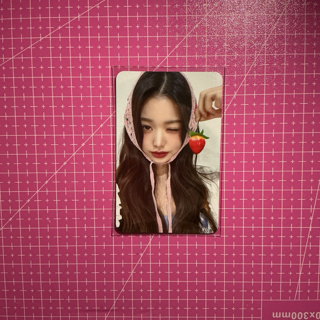 (read desk) wts pc photocard official wonyoung stoberi soundwave lucky draw ld empathy ive
