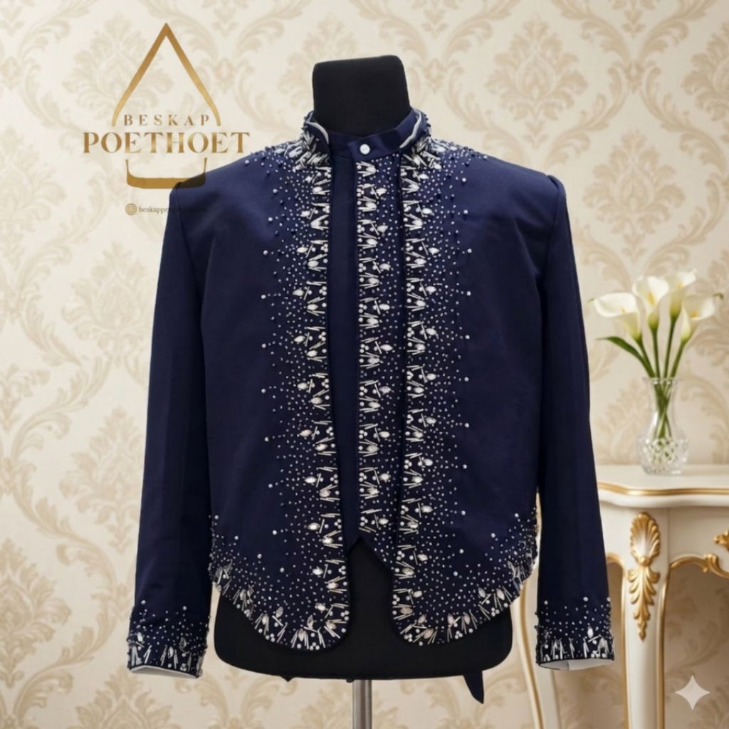 Beskap pengantin pria || beskap navy || beskap resepsi navi || beskap jawa || beskap solo jawa