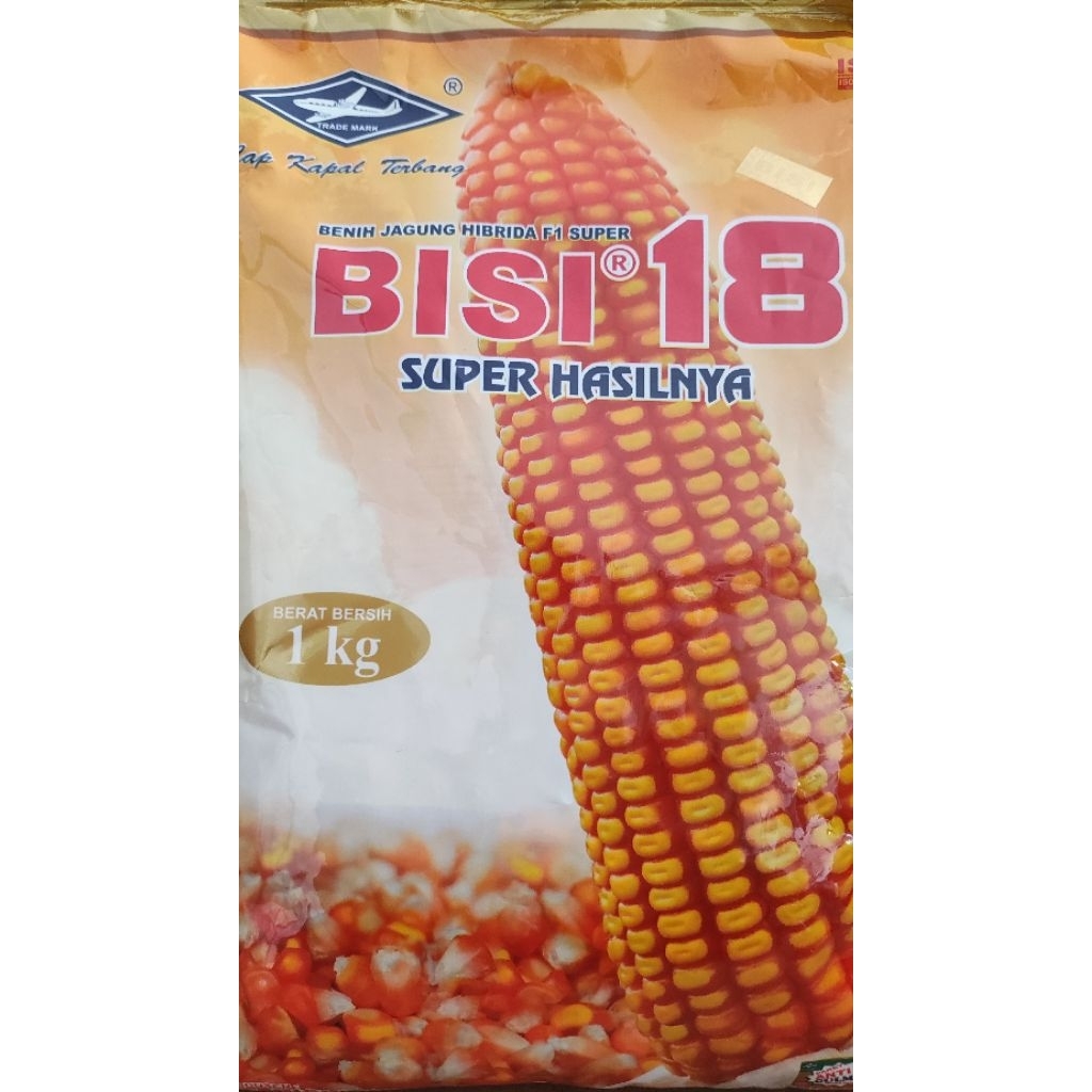 Benih Jagung Bisi 18 1 kg - Bibit Bisi 18 1kg - Benih Unggulan Bisi