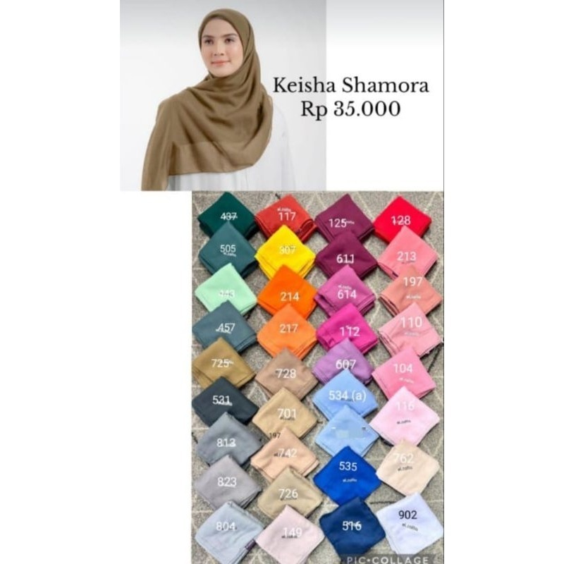 ELZATTA HIJAB SEGIEMPAT KEISHA SHAMORA
