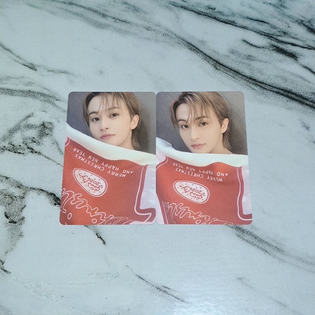 MARK LEE PINK CHRISTMAS OFFICIAL PHOTOCARD