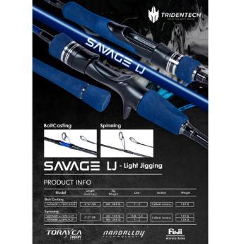 JORAN TRIDENTECH SAVAGE LJ SVC-62/2 TRIDENTECH SAVAGE / JORAN JIGGING TRIDENTECH