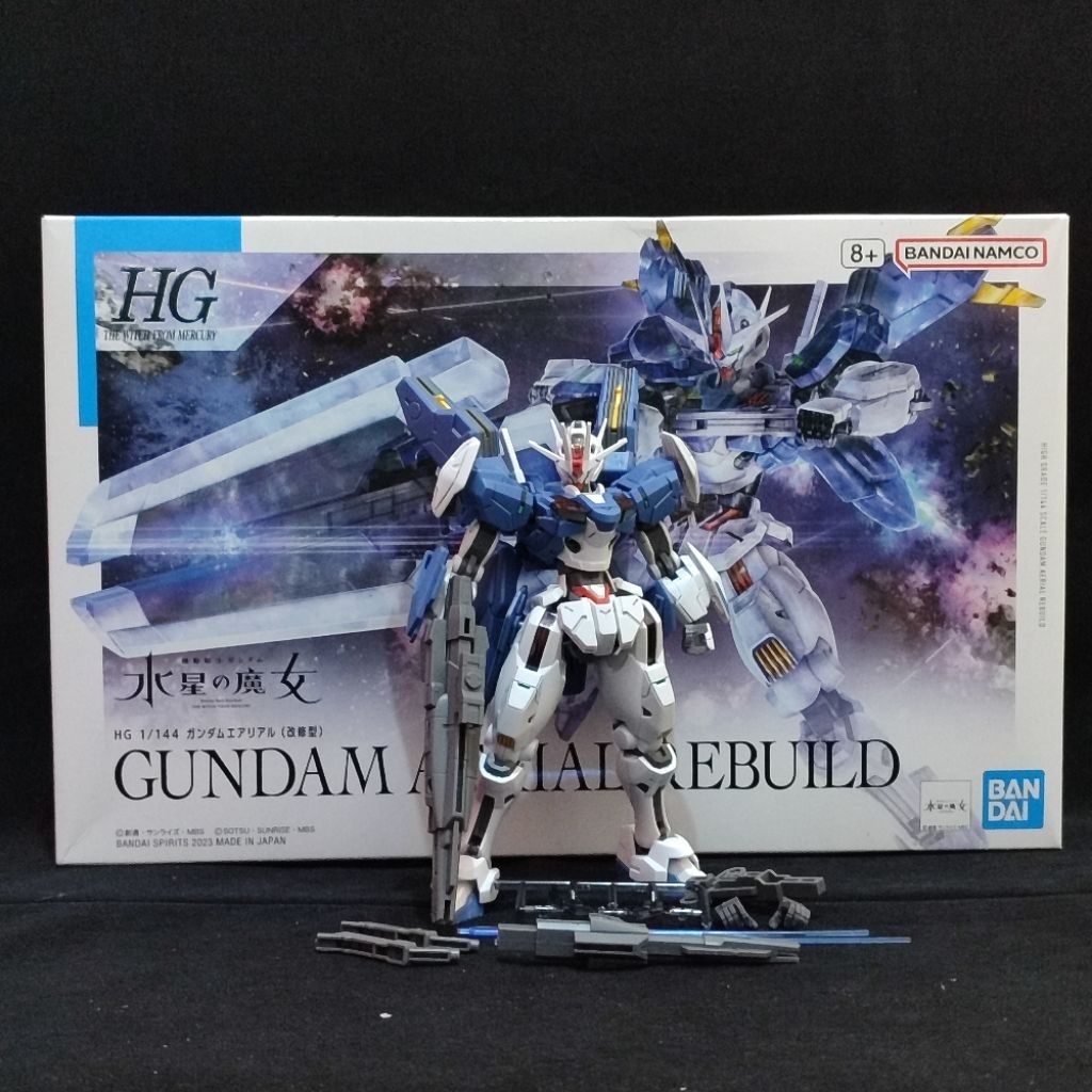 HG Gundam Aerial Rebuild 2nd (Sudah Rakit)