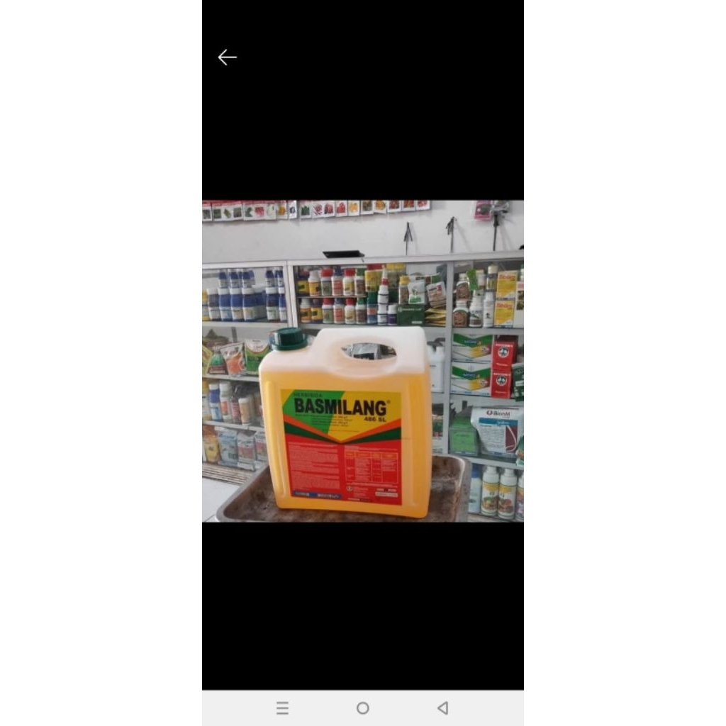 Racun rumput Basmilang 486 SL 5 Liter