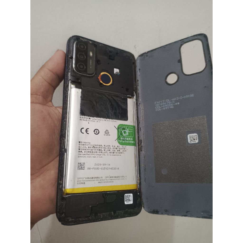 oppo a53 minus lcd