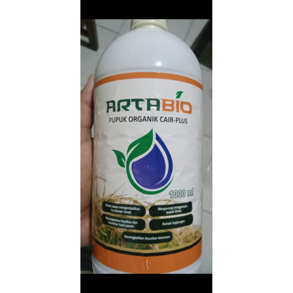 ARTABIO pupuk organik cair-plus 1liter, pupuk organik cair 1 liter