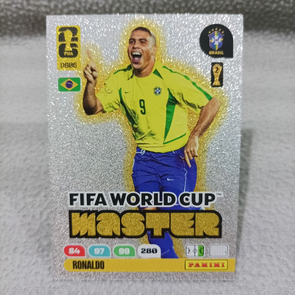 Panini adrenalyn XL FIFA world cup 2026 master card ronaldo
