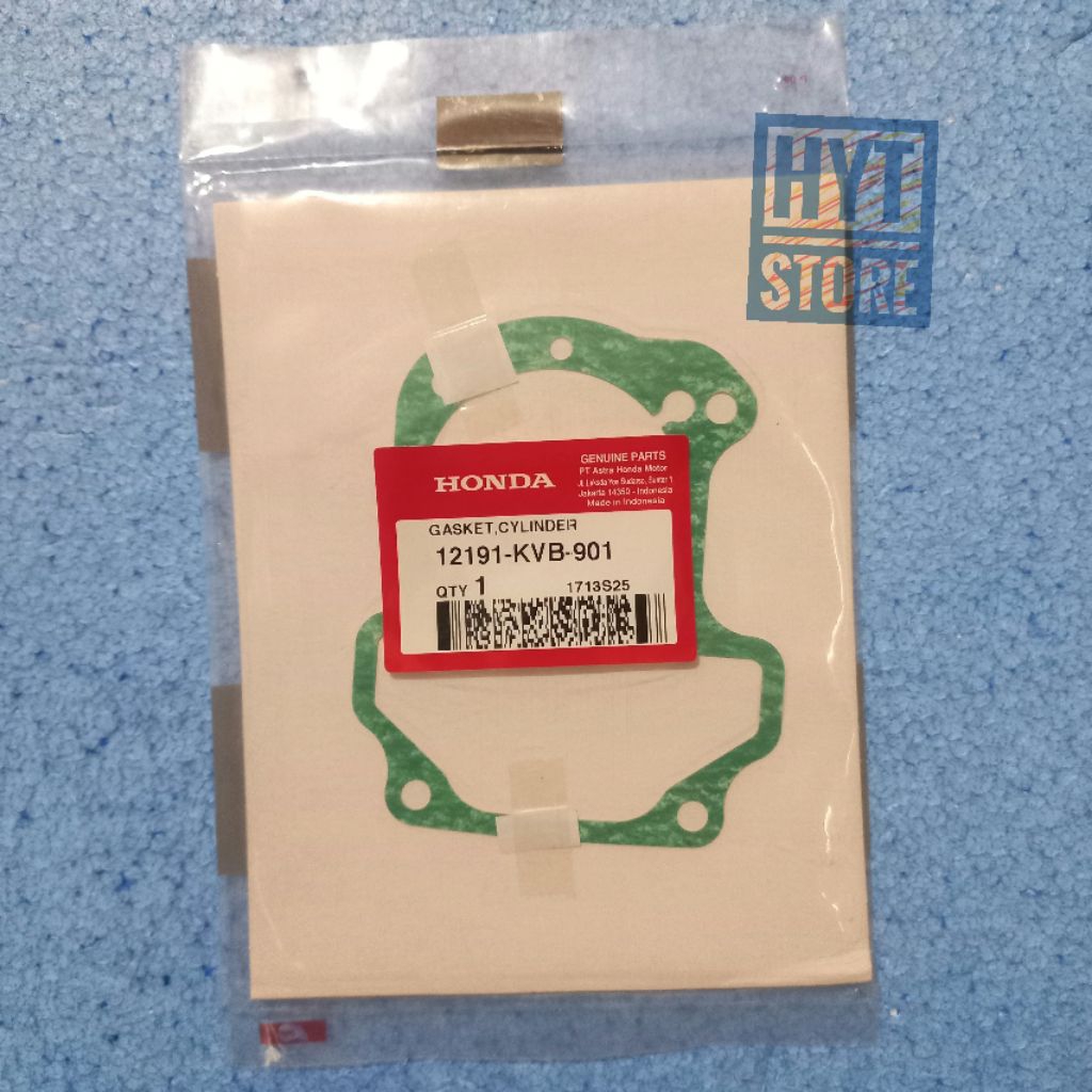 Gasket Cylinder 12191-KVB-901 Paking Perpak Silinder Blok Seher Vario 110 CW Techno Old Lama Karbu 1