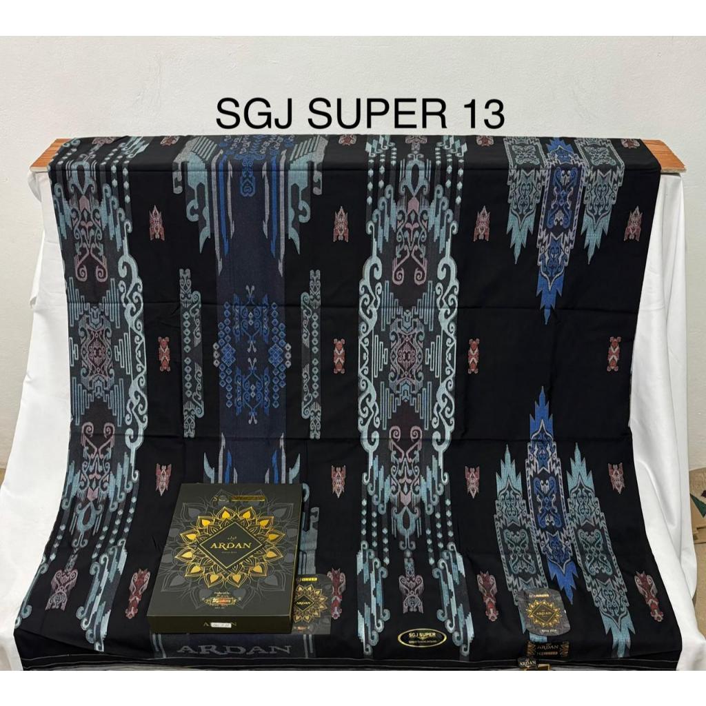 SARUNG ARDAN SGJ SONGKET GOLD HITAM & WARNA