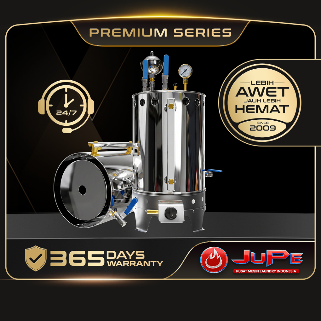 Boiler Setrika uap 10 ltr Stainless