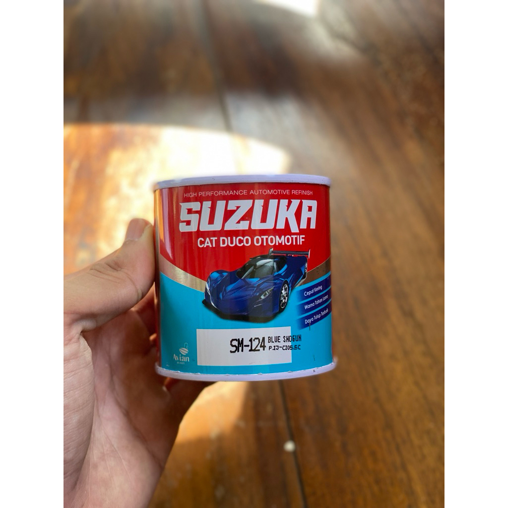 cat duco otomotif NC SUZUKA SM 124 BLUE SHOGUN 200cc