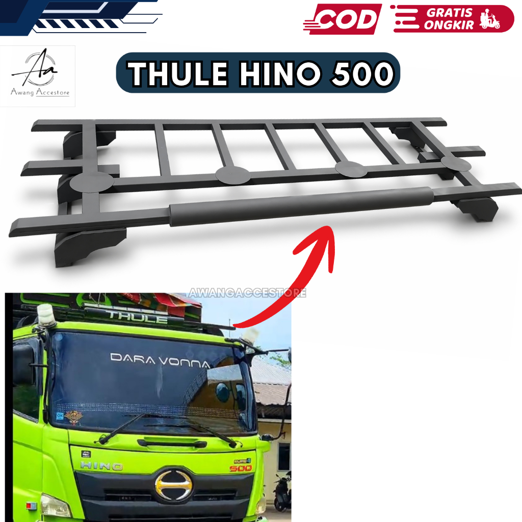 THULE KABIN TRUK HINO 500 PLAT BESI TEBAL MURAH BERKUALITAS