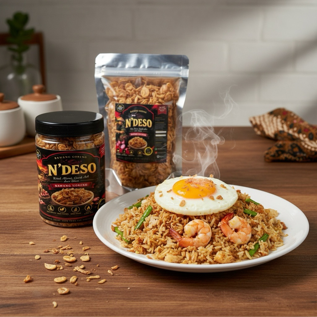 N’DESO Bawang Goreng Sumenep Grade A+ Renyah Gurih Alami, Kualitas Premium