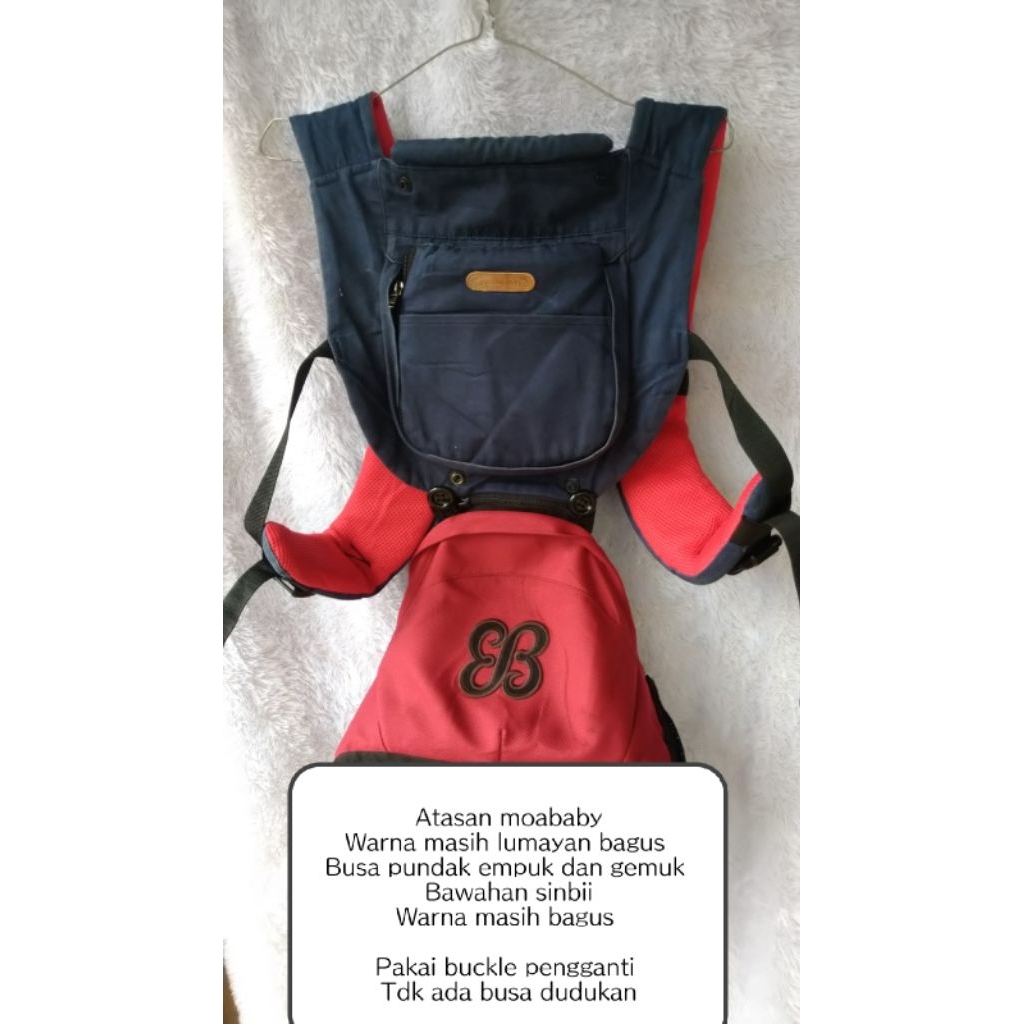 preloved hipseat moababy sinbi tanpa busa dudukan