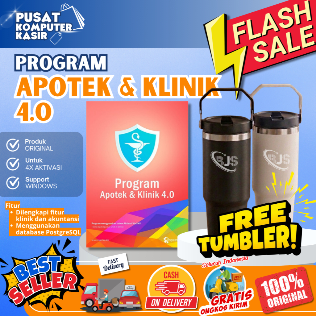Program Apotek | Program Apotek dan Klinik | Program Apotek dan Klinik 4.0 | Program Kasir Apotek | 