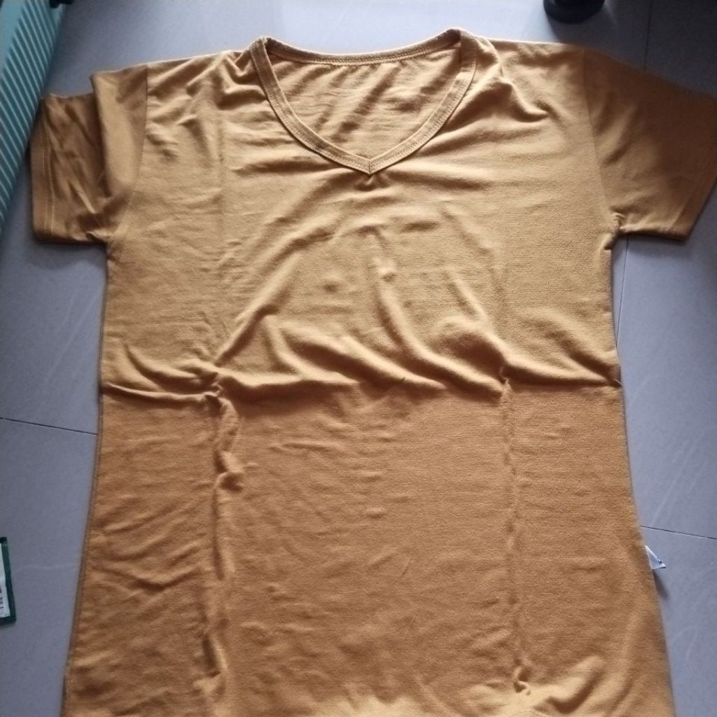 kaos kuning mustard preloves